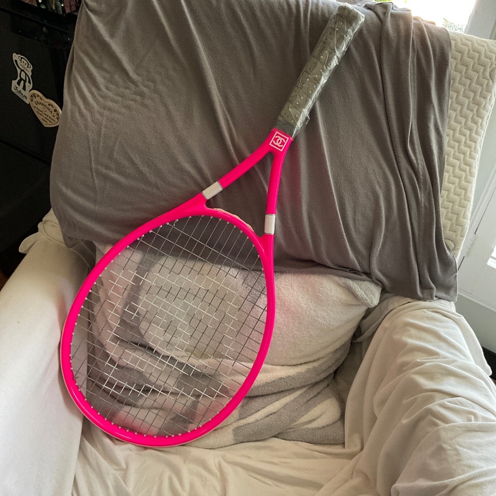 Chanel tennis racket